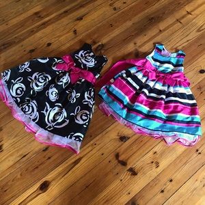 Beautiful bundle of 2 girls dresses size 6